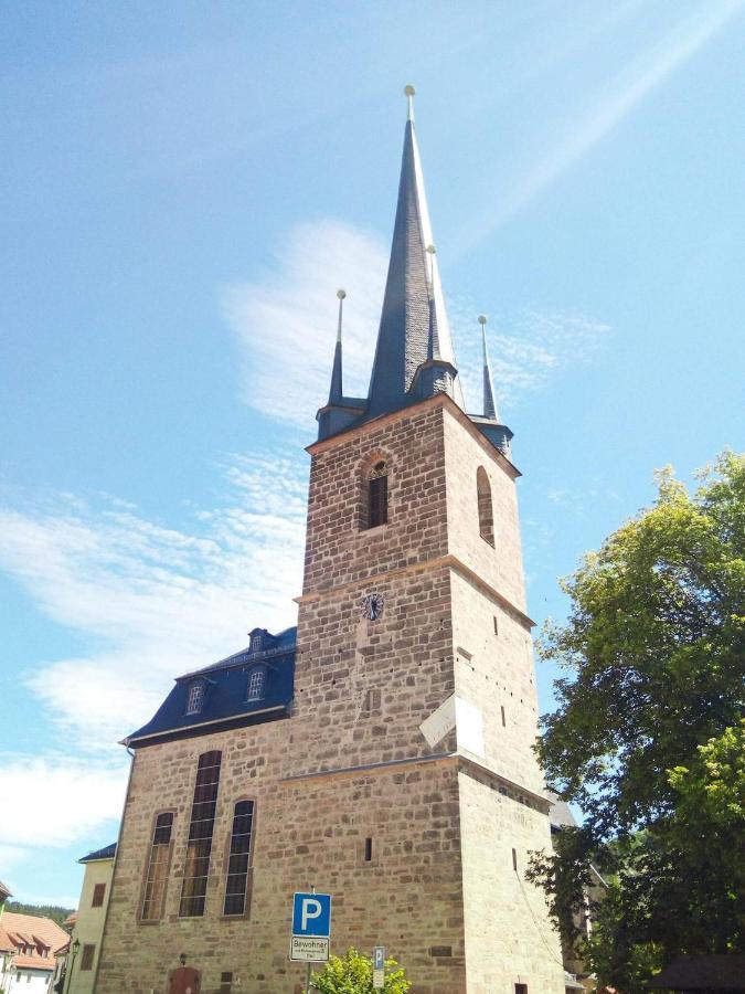 Schoene Gemuetliche Ferienwohnung Am Saaleradweg Grosseutersdorf Buitenkant foto